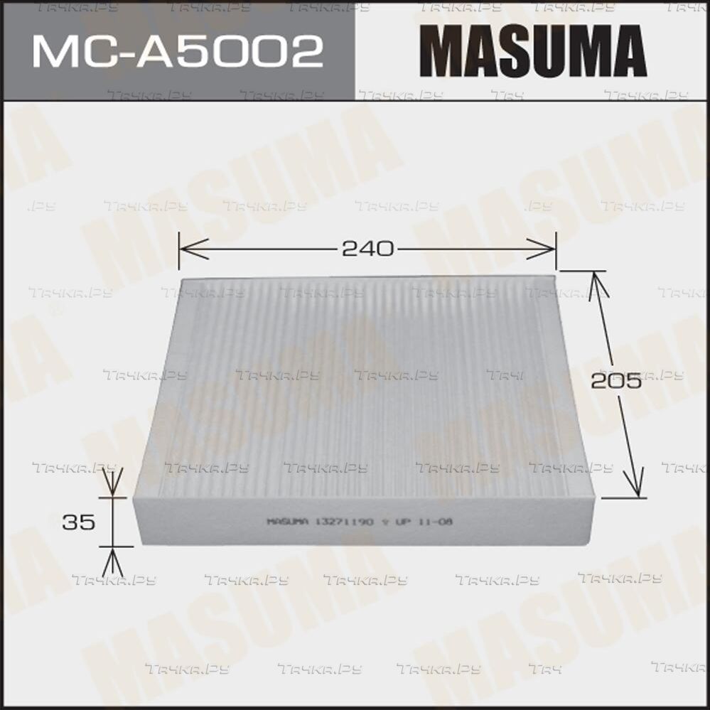 Салонный фильтр Masuma для Chevrolet Spark III 2010-2016. Артикул MC-A5002