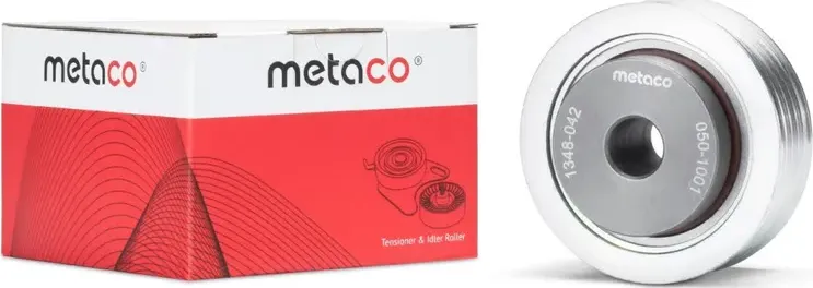 Ролик-натяжитель ручейкового ремня (Metaco). Артикул 1348042