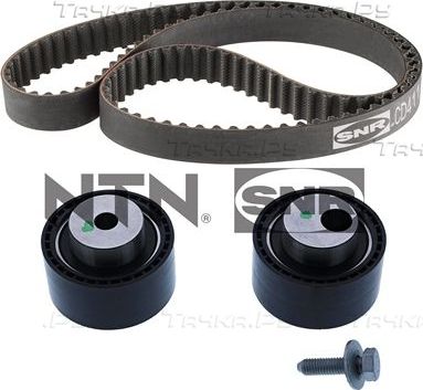 Ремень ГРМ с роликами (комплект) NTN / SNR для Citroen C8 I 2002-2004. Артикул KD459.32