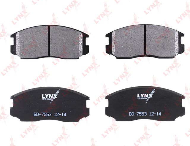 Тормозные колодки LYNXauto передние для Daihatsu Terios II 2005-2026. Артикул BD-7553