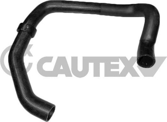 Патрубок радиатора (системы охлаждения) Cautex. Артикул 752683
