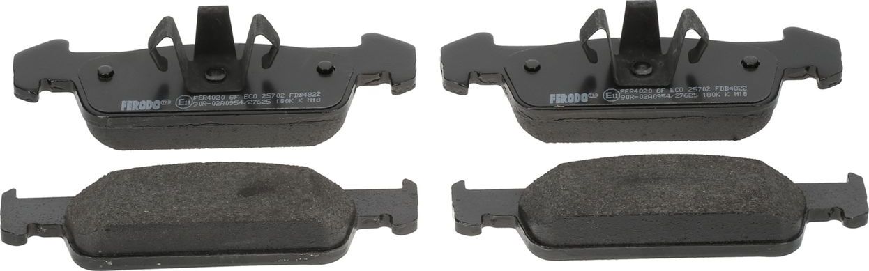 Тормозные колодки Ferodo Premier Eco Friction. Артикул FDB4822