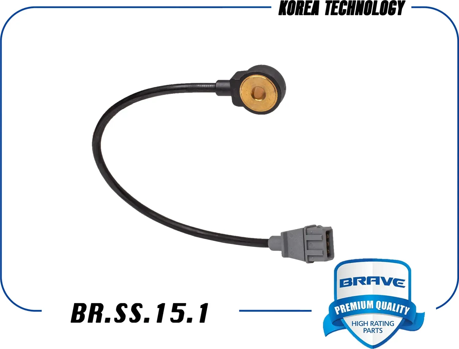 Датчик детонации (Brave). Артикул BR.SS.15.1