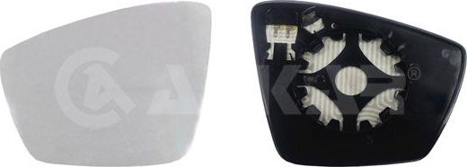 Зеркальное стекло бокового зеркала Alkar левое для Skoda Kodiaq I 2016-2026. Артикул 6431693