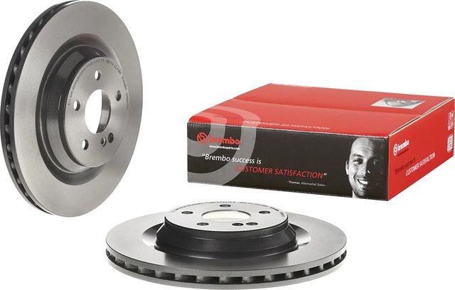 Тормозной диск Brembo UV Coated задний для Mercedes-Benz SL-Класс V (R230) 2003-2012. Артикул 09.B842.31