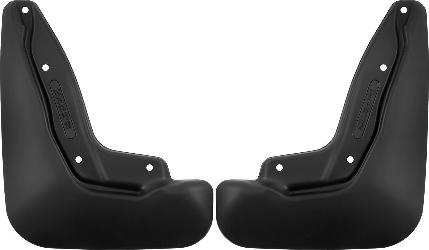 Брызговики REIN Стандарт задняя пара для Evolute i-Joy 2022-2026. Артикул REIN.A67448.E13