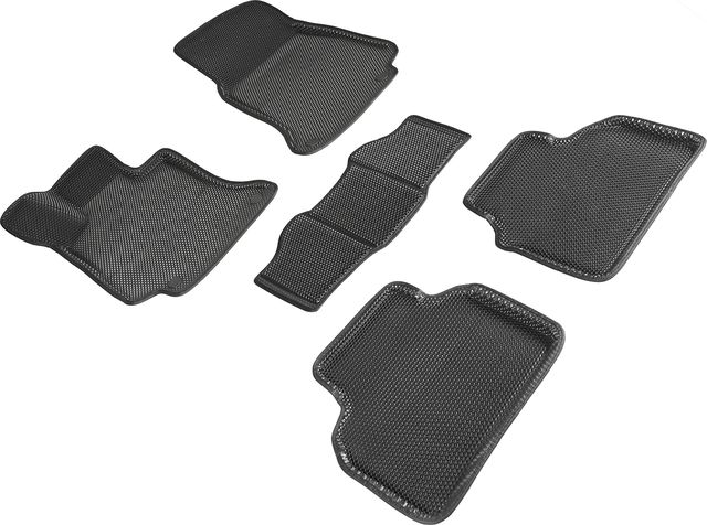 Коврики Seintex 3D EVA Соты для салона Mercedes-Benz E-Classe W213 2016-2026 ЧЕРНЫЕ. Артикул 95365