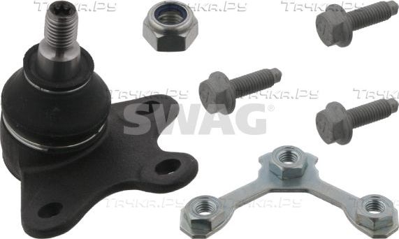 Шаровая опора SWAG передняя левая для Volkswagen Fox I 2005-2011. Артикул 30 91 9410