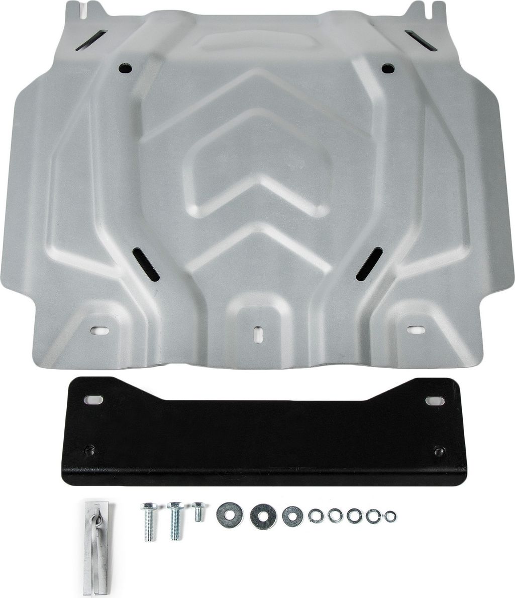 Защита алюминиевая Rival для картера Fiat Fullback 2016-2026. Артикул 333.4041.2