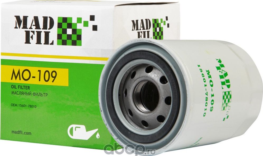 ФИЛЬТР МАСЛЯНЫЙ (Madfil). Артикул MO109
