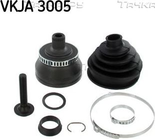 Шрус наружный (граната) SKF передний для Audi A4 I (B5) 2000-2001. Артикул VKJA 3005