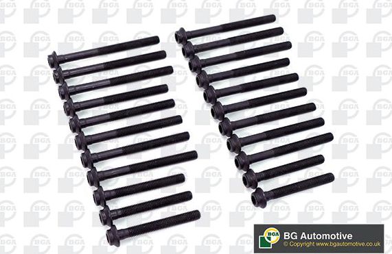 Комплект болтов ГБЦ BGA для Mercedes-Benz W124, A124 1985-1993. Артикул BK6360