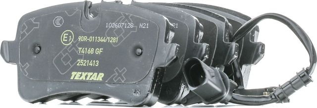 Тормозные колодки Textar Q+. Артикул 2521413