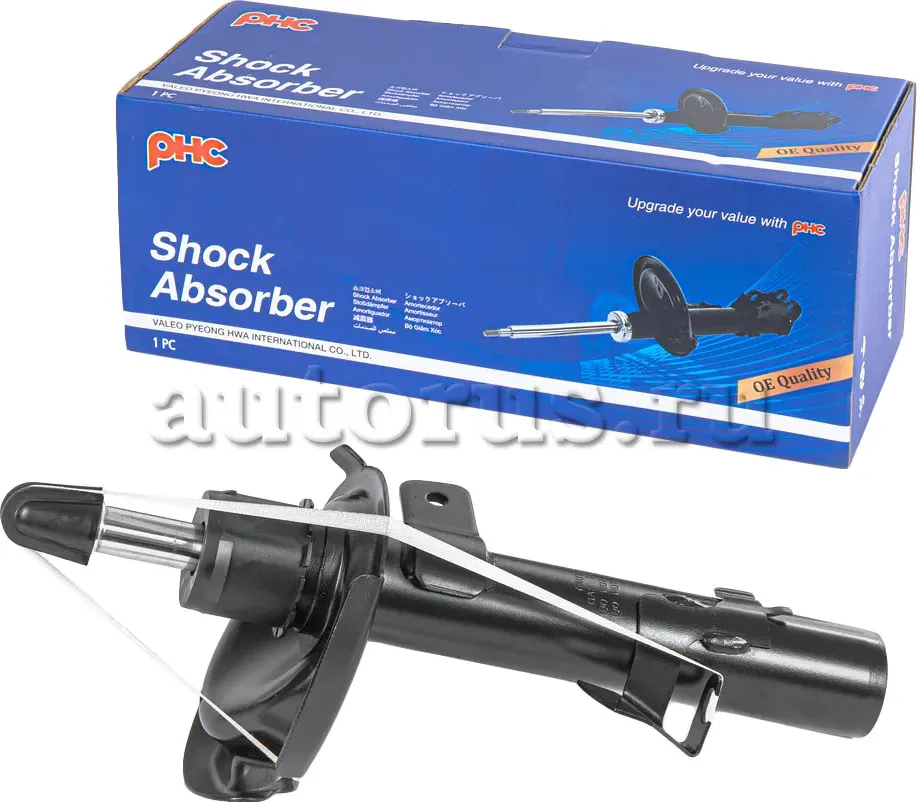 Амортизатор FORD FOCUS II 04- пер.прав.газ. 1.4/1.6 (PHC). Артикул SSB61956T