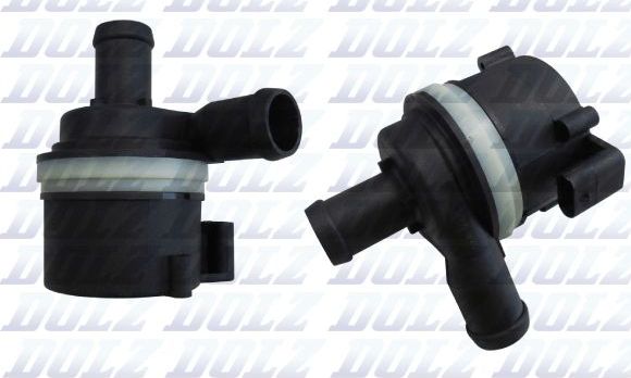 Дополнительный водяной насос Dolz для Audi A4 IV (B8) 2008-2015. Артикул EA558A