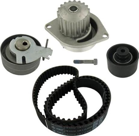 Помпа (водяной насос) с комплектом ремня ГРМ SKF. Артикул VKMC 03132