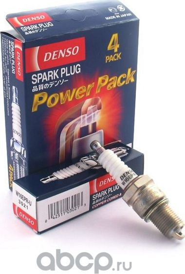 Свеча DENSO W16ЕPRU#4 ГАЗ-406 к-т 4 шт. Denso. Артикул W16ЕPRU