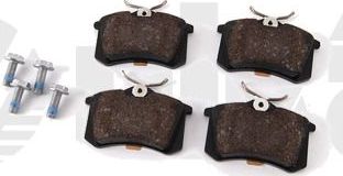 Тормозные колодки Vika (Semi-Metallic). Артикул 66981100501