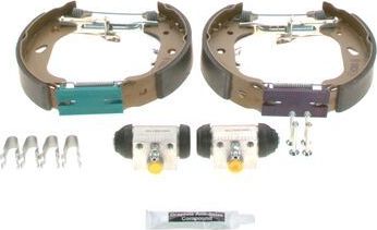 Тормозные колодки Bosch SuperPro задние для Fiat Punto II 1999-2010. Артикул 0 204 114 617