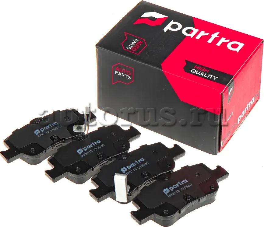 Колодки тормозные дисковые (Partra) Partra. Артикул BP6115