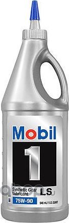 ТРАНСМИССИОННОЕ МАСЛО MOBIL 1 SYNTHETIC GEAR LUBE. Артикул 104361