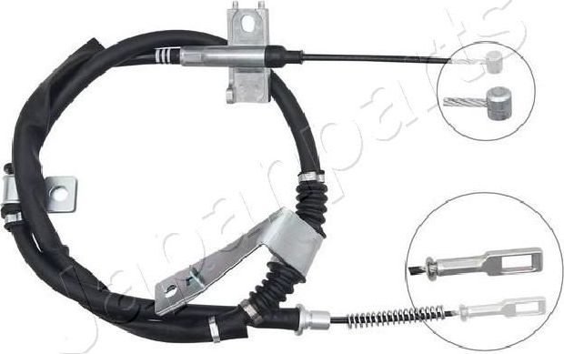 Трос ручника (тросик ручного тормоза) Japanparts. Артикул BC-S03R