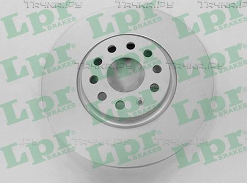 Тормозной диск LPR TOTAL COATED передний для Volkswagen Tiguan II 2016-2026. Артикул S2001VR