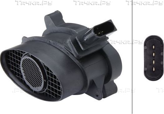 Датчик массового расхода воздуха (ДМРВ) Hella для BMW 1 I (E81/E82/E87/E88) 2004-2011. Артикул 8ET 009 149-461
