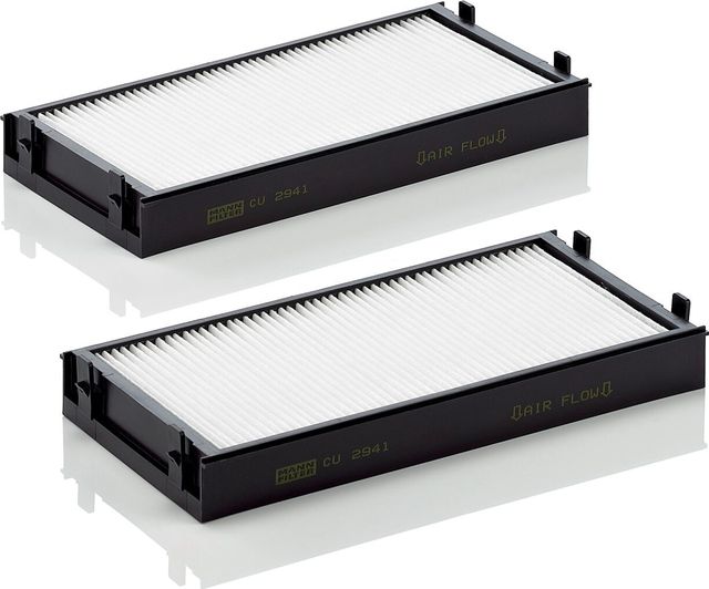 Салонный фильтр Mann-Filter для BMW X6 II (F16) 2014-2019. Артикул CU 2941-2