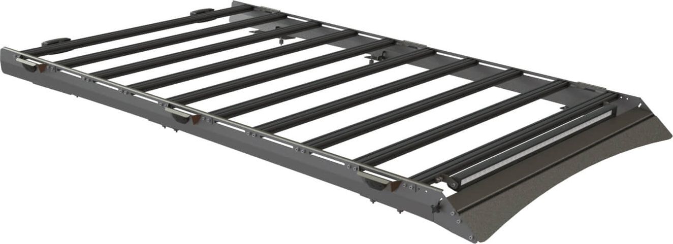 Экспедиционный багажник STC для Tank 300 2022-2026 шторка, дальний, рабочий и задний свет. Артикул STC-CN-TR1-L1L2L3