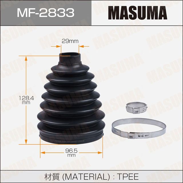 Пыльник шруса (комплект) Masuma. Артикул MF-2833