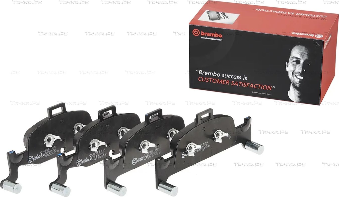 Тормозные колодки Brembo PRIME LINE передние для Audi A6 allroad IV (C8) 2018-2026. Артикул P 85 164
