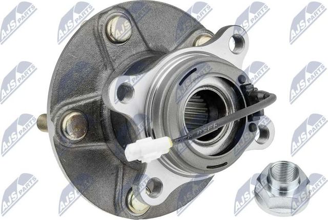 Ступица колеса с интегрированным подшипником NTY задняя правая/левая для Suzuki SX4 I (Classic) 2006-2014. Артикул KLT-SU-025