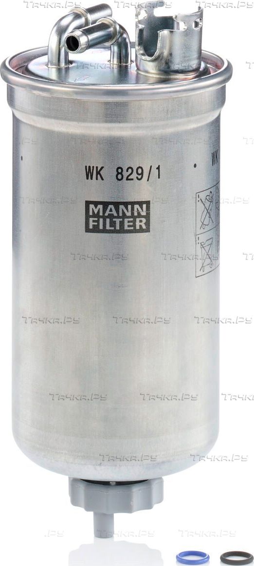 Топливный фильтр Mann-Filter для SEAT Toledo II 2002-2004. Артикул WK 829/1 x
