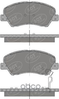 Тормозные колодки SCT-Germany. Артикул SP 667 PR