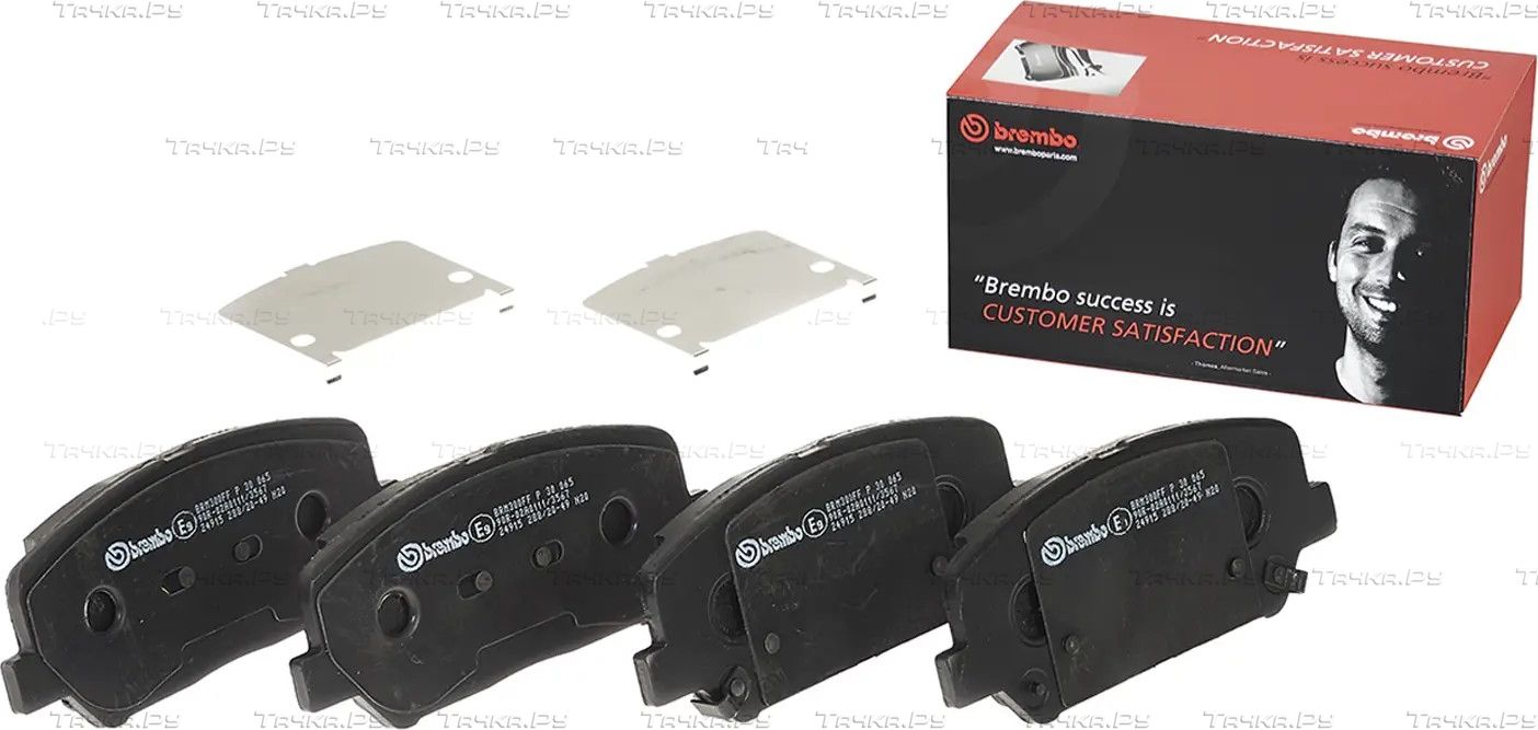 Тормозные колодки Brembo PRIME LINE передние для Hyundai Genesis I 2008-2014. Артикул P 30 065