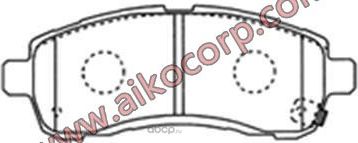 Колодки тормозные (Aiko). Артикул PF5544