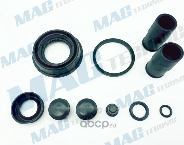 Ремкомплект тормозного суппорта задний Mazda 3 03- Opel Vectra C 02- Citroen C5 III 08- Ford Focus (Magtechnic). Артикул mag0002rk