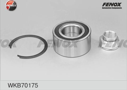 Ступичный подшипник (комплект) Fenox. Артикул WKB70175
