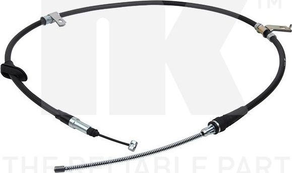 Трос ручника (тросик ручного тормоза) NK левый для Land Rover Freelander I 2002-2001. Артикул 904019