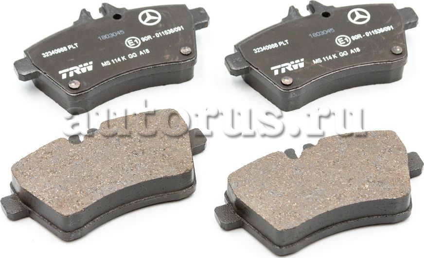 Тормозные колодки Mercedes-Benz. Артикул A1694202020