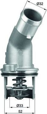 Термостат Mahle Behr. Артикул TI 205 92D