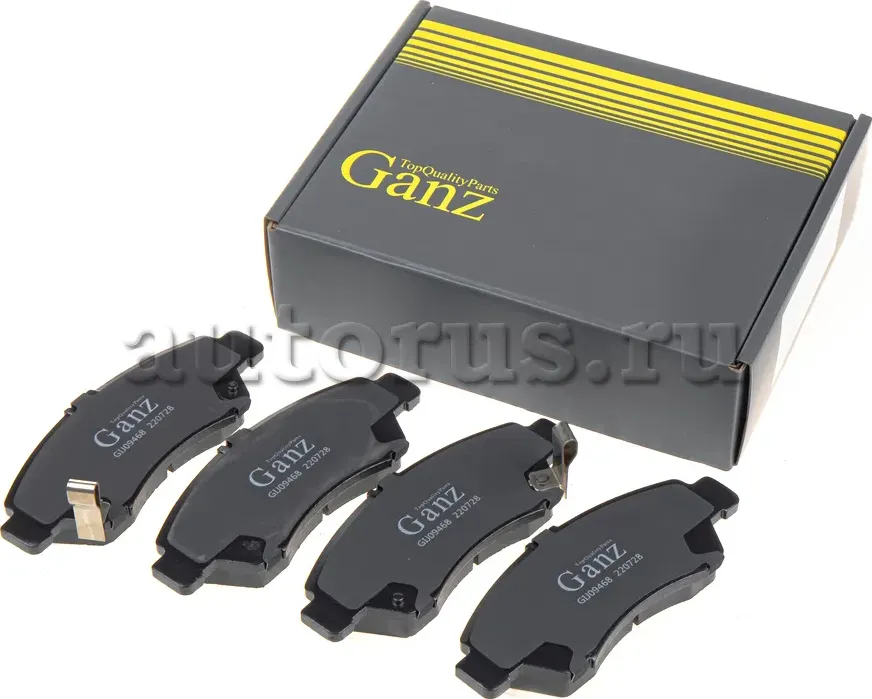 Колодки передние (Ganz). Артикул GIJ09468