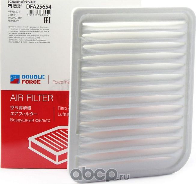 Фильтр воздушный (Double Force). Артикул DFA25654