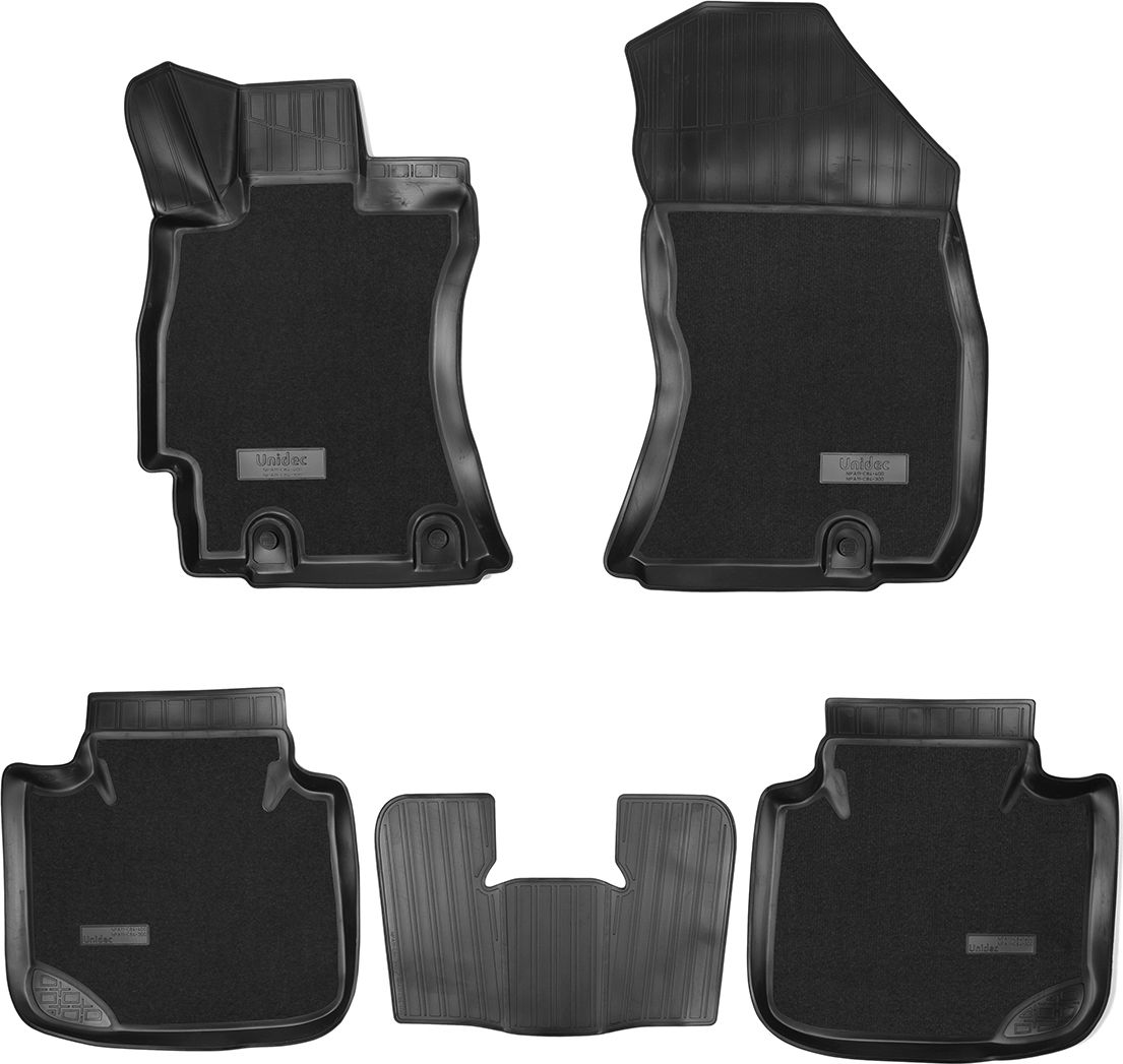 Коврики 3D Норпласт комбинированные для салона Subaru Outback V 2015-2026. Артикул NPA11-C84-400-CM