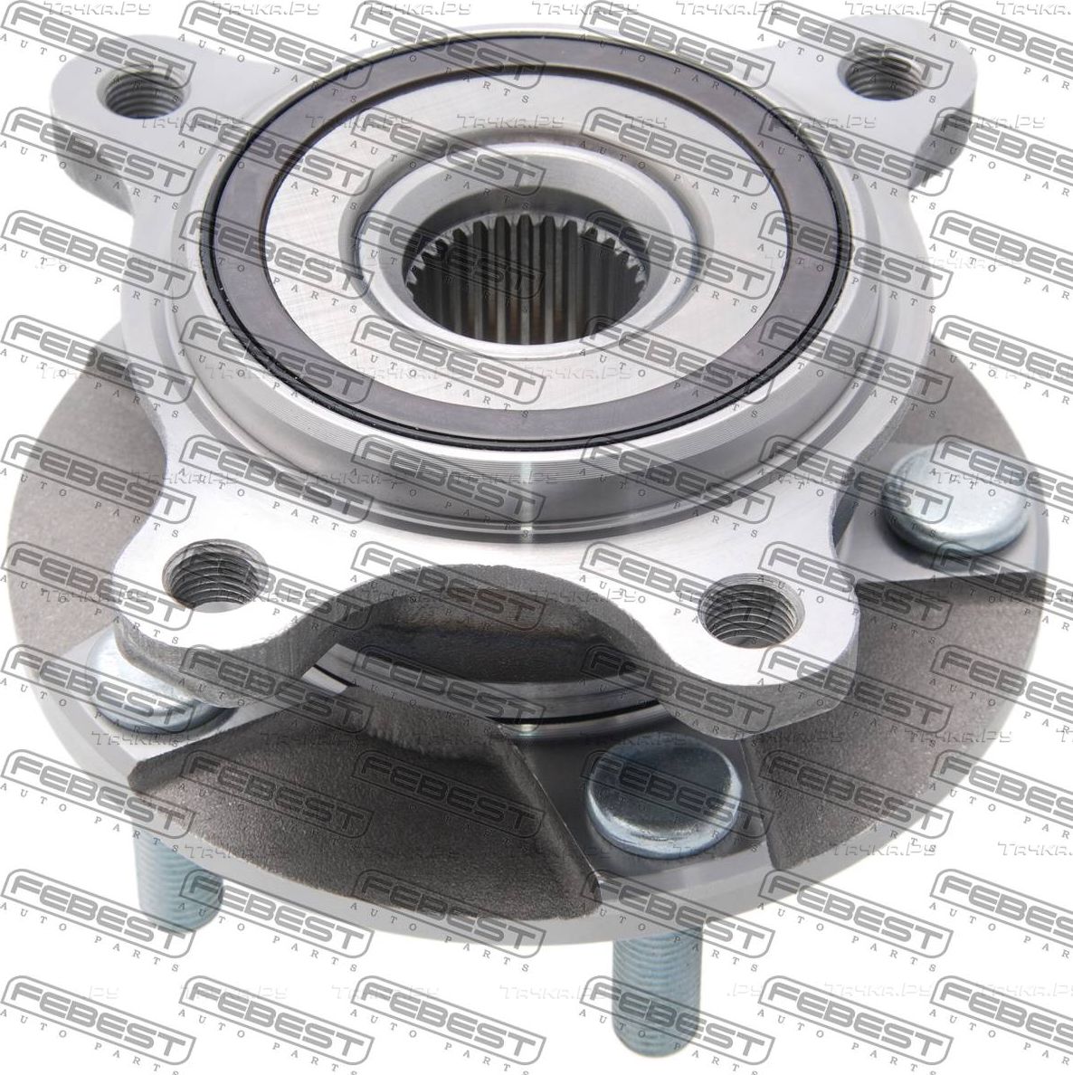 Ступица колеса Febest передняя левая для Toyota Mark X I 2004-2009. Артикул 0182-GRX125FLH