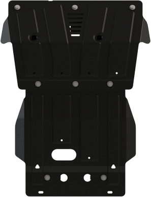 Защита Шериф (3 мм) усиленная для картера Lexus GX 460 2009-2026. Артикул 24.1855 V1