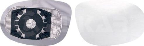 Зеркальное стекло бокового зеркала Alkar. Артикул 6402533