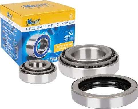 Подшипник ступицы передний (компл.) (Kraft). Артикул KT204665