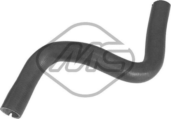 Патрубок системы охлаждения (радиатора) Metalcaucho. Артикул 09216